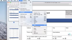 how to add text on mac with preview