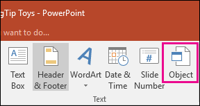 insert pdf into powerpoint
